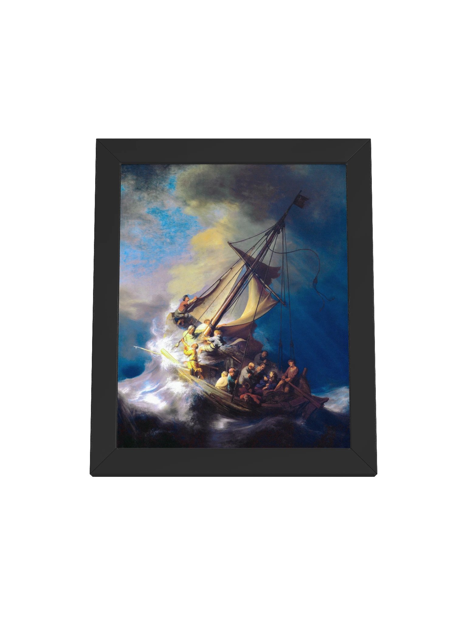 The Storm on the Sea of Galilee — Small Framed Matte Poster product image (5)