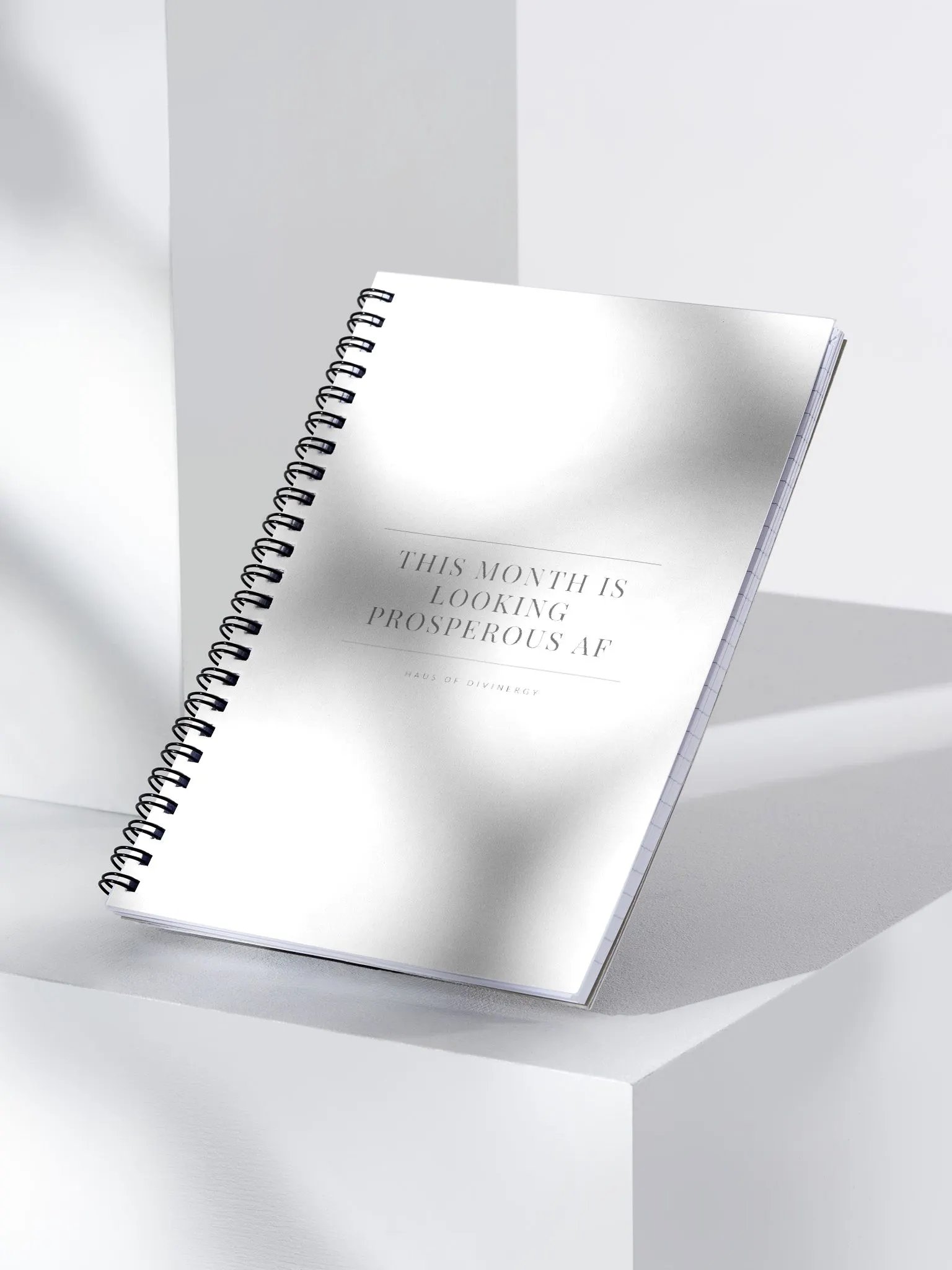 Prosperous AF Spiral Notebook product image (3)