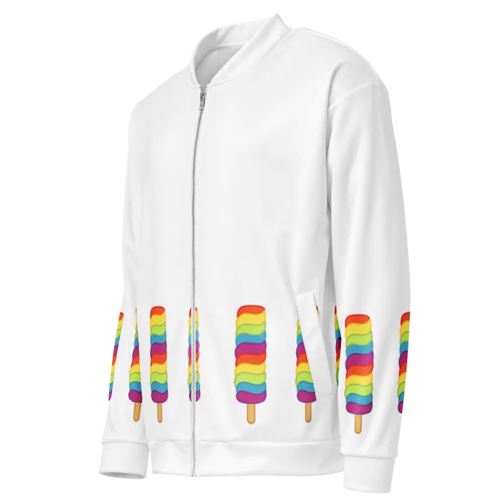 Rainbow Popsicle Dreams Bomber Jacket product image (4)