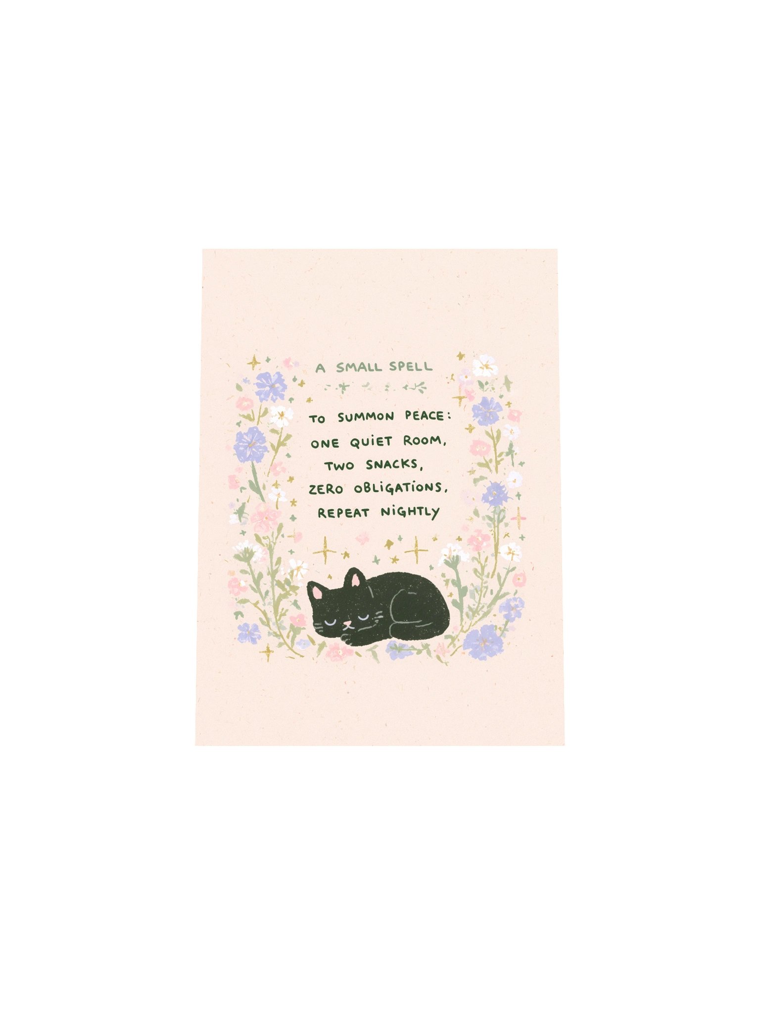 A Small Spell for Peace Cat Poster product image (30)