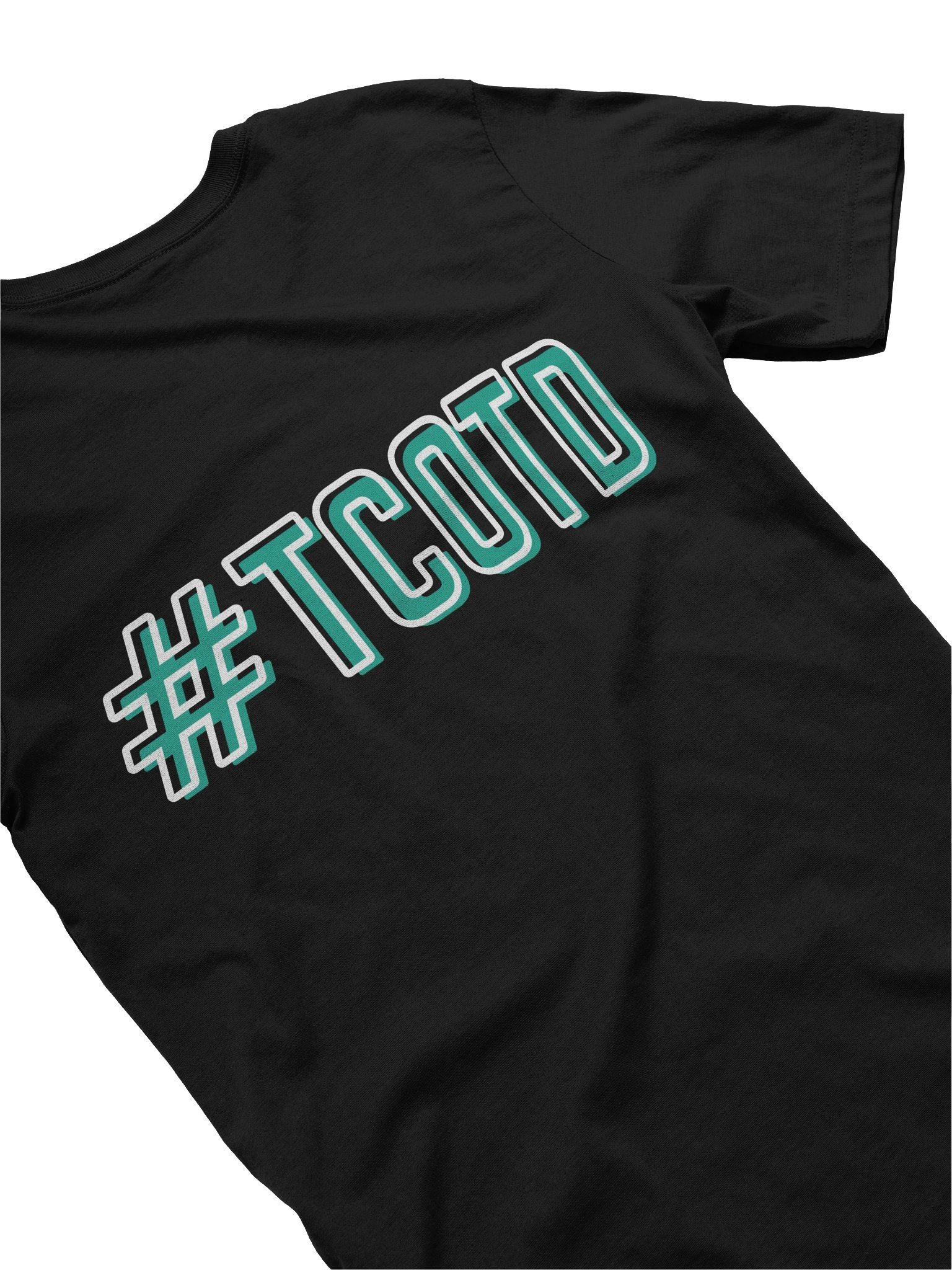 #TCOTD The Cool of the Day T-Shirt (Teal & White Design) product image (4)