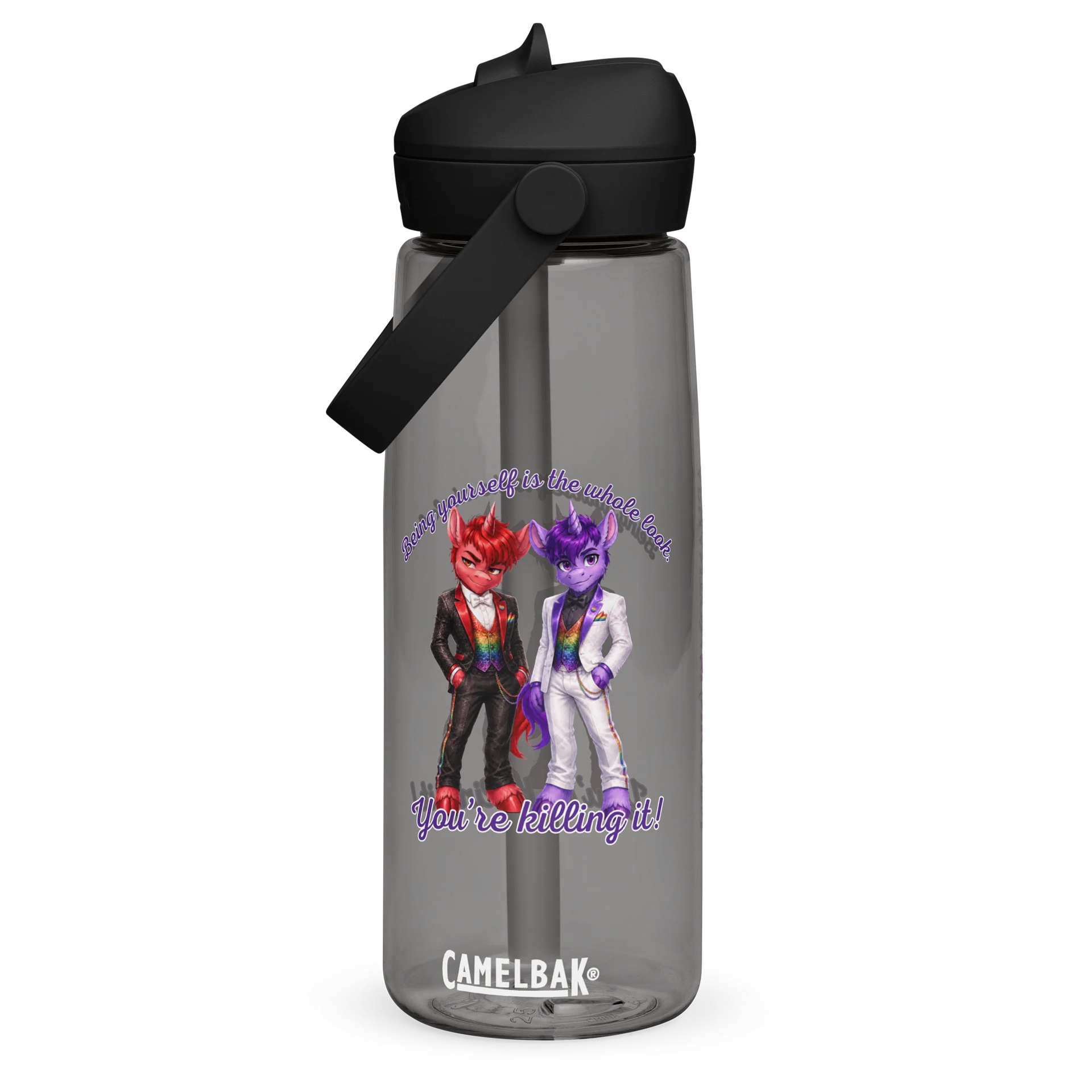 2026 Pride CamelBak Thrive® Flip Straw Water Bottle - You're Killing It! product image (1)