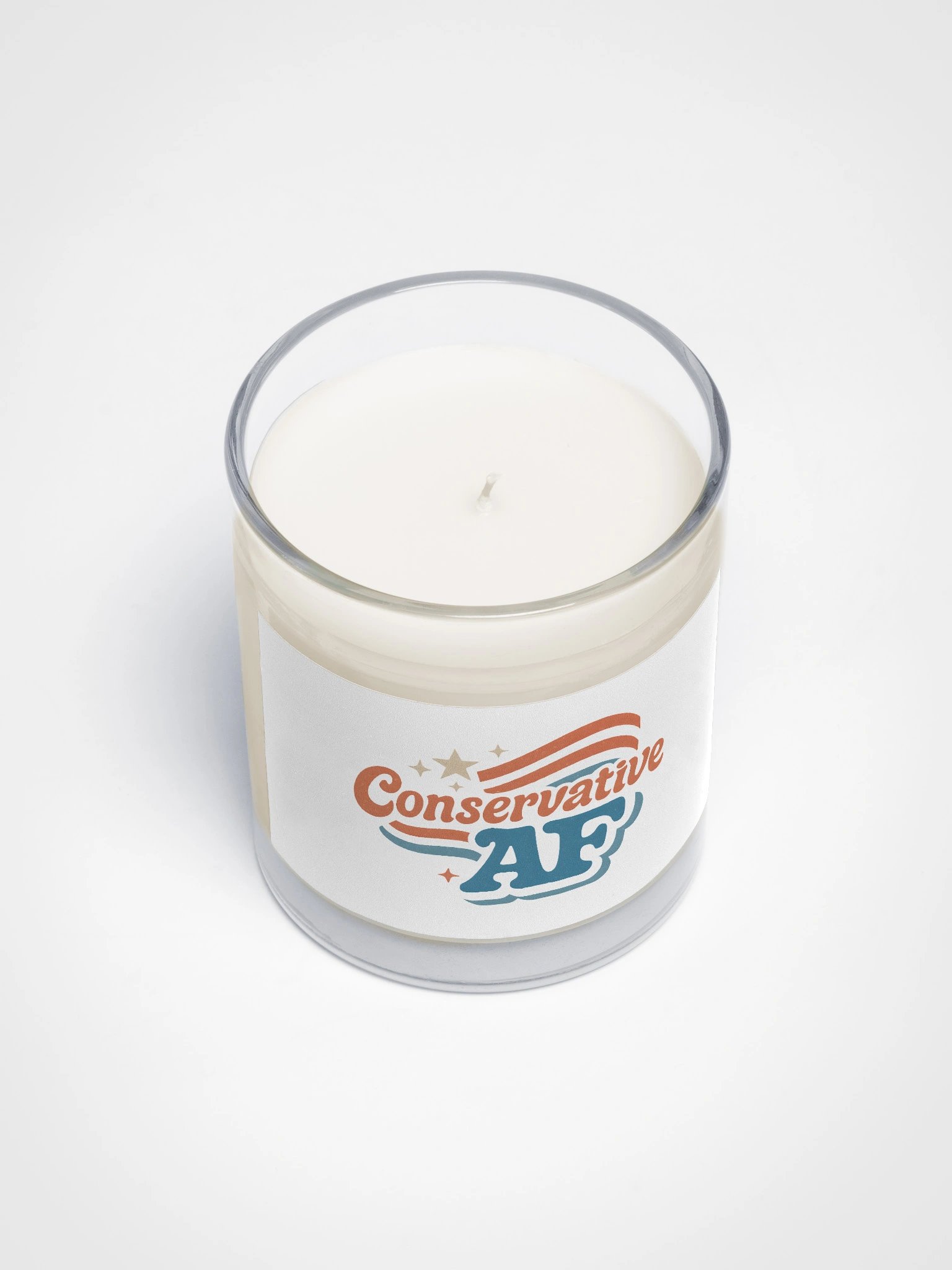 Conservative AF Unscented Soy Candle product image (3)
