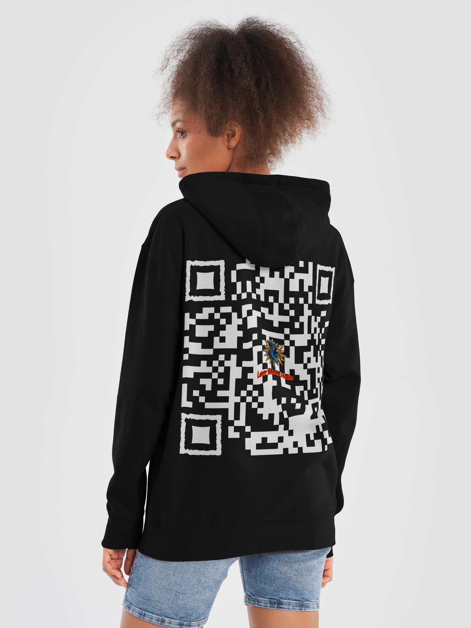 Big Blue Chicken Emblem Hoodie product image (6)