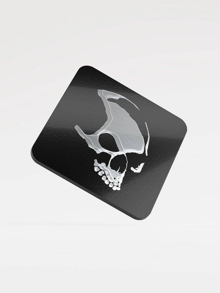 Armada Skull Glossed Cork Coaster product image (1)