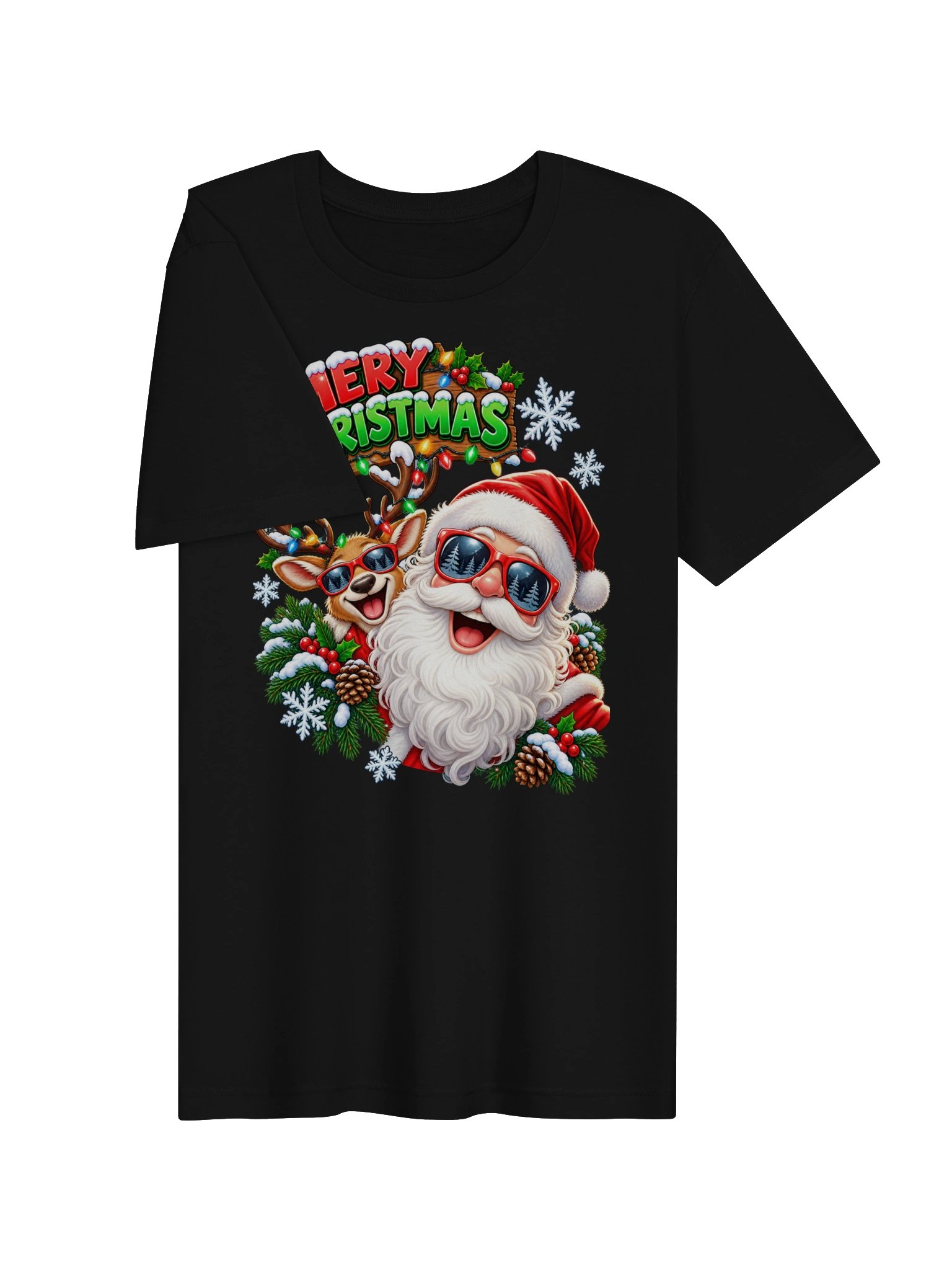 Merry Christmas — Santa & Reindeer Holiday Selfie product image (8)