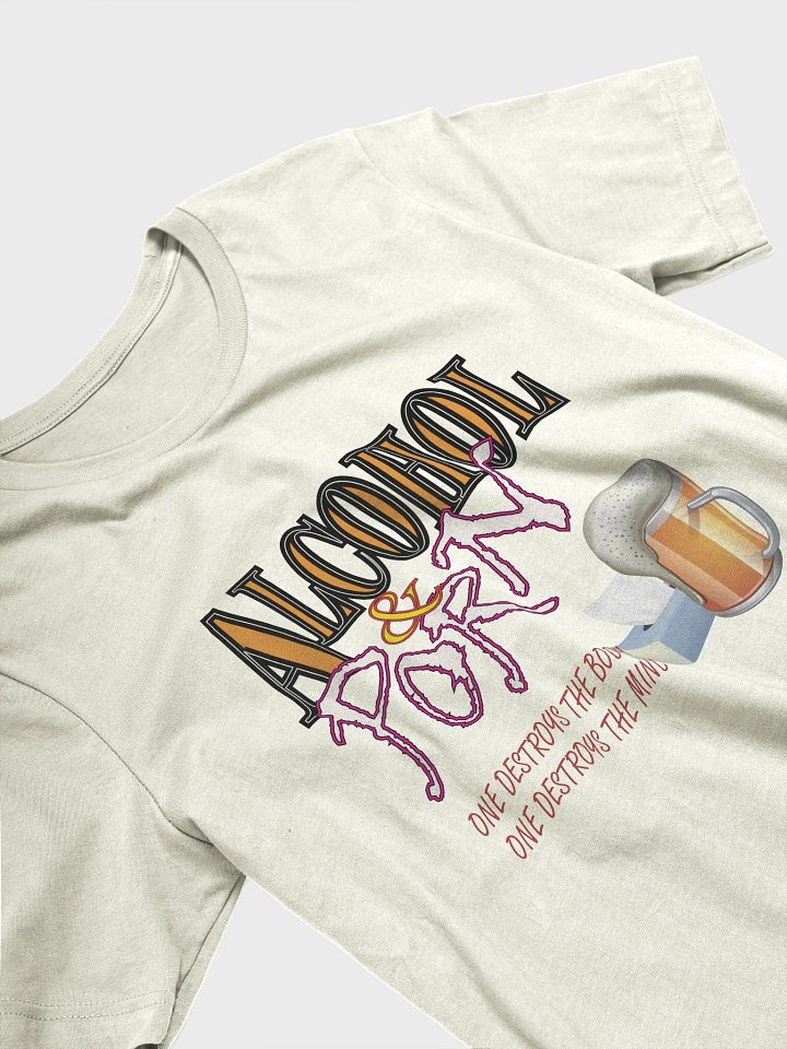 Alcohol & Porn - Bella+Canvas Supersoft T-Shirt product image (2)