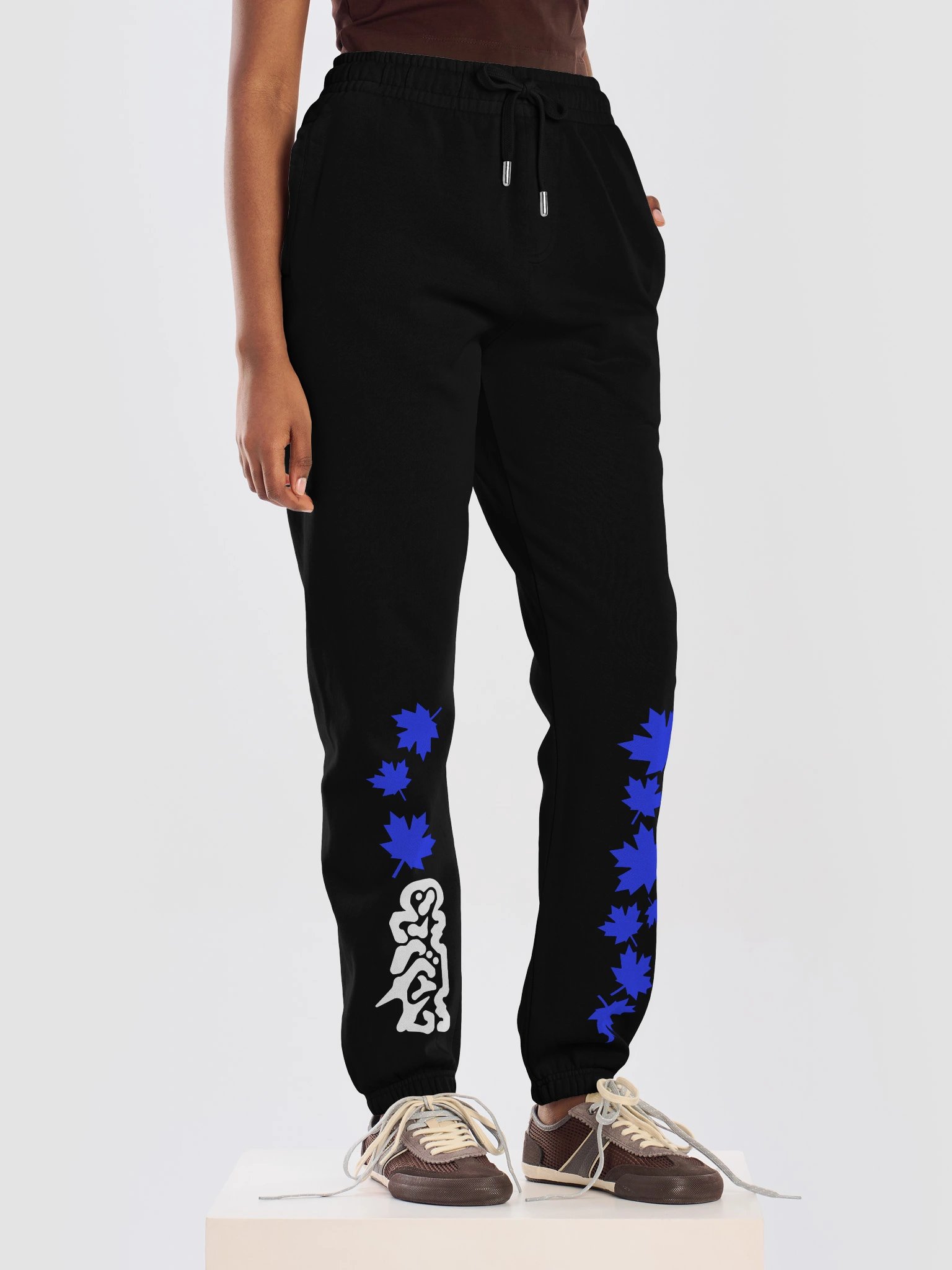 秋に帰る Return to Autumn Sweatpants (Blue Edition) product image (7)