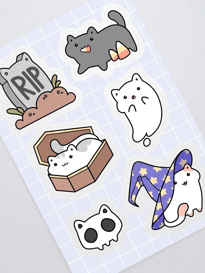 Spooky Kitty Stickers product image (1)