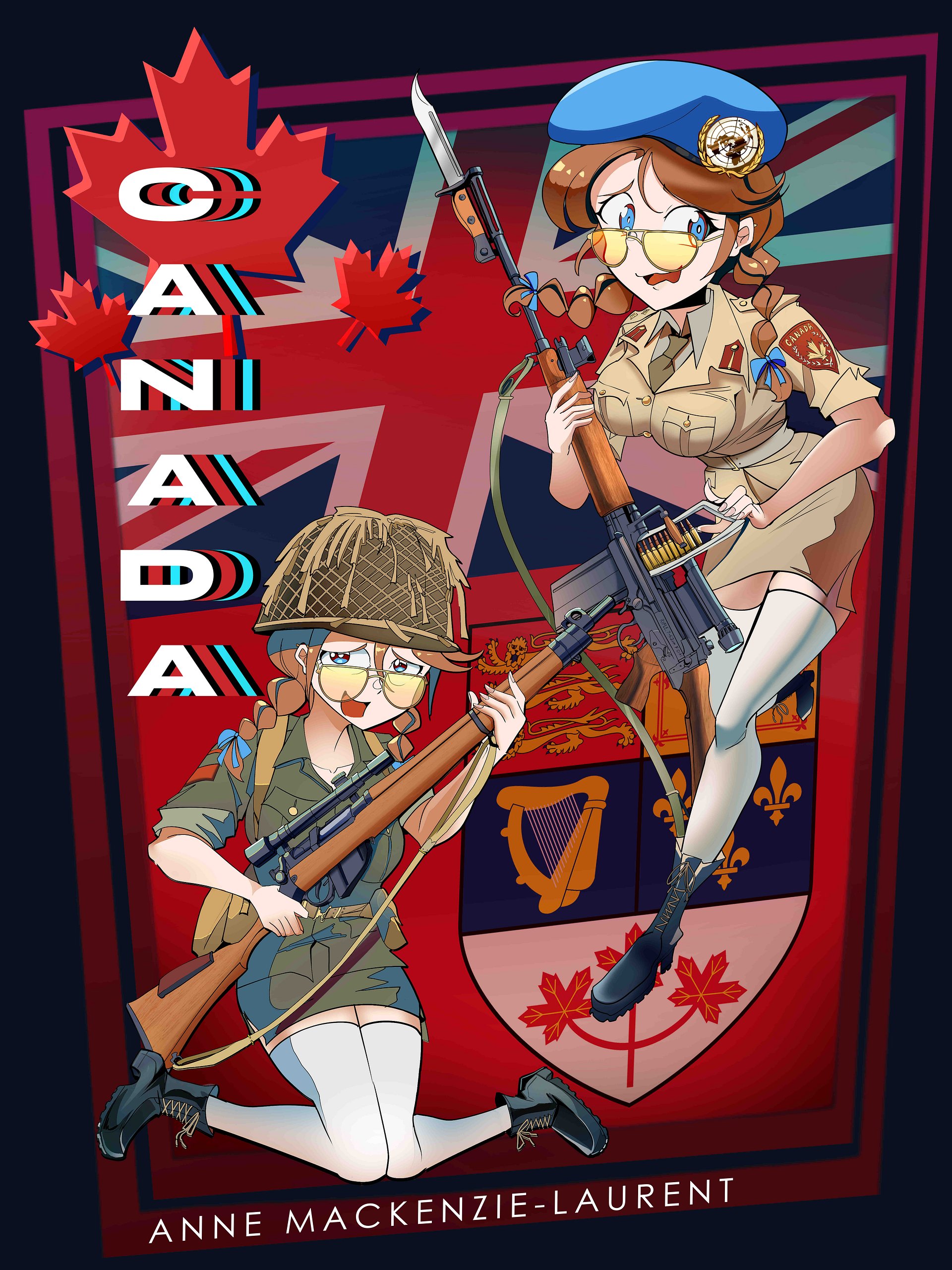 Canadian Girl of Peace - Anne Mackenzie-Laurent PRINT - 2nd Edition product image (1)