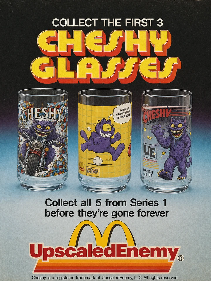 Cheshy Nostalgia Collector Glass Set! product image (1)