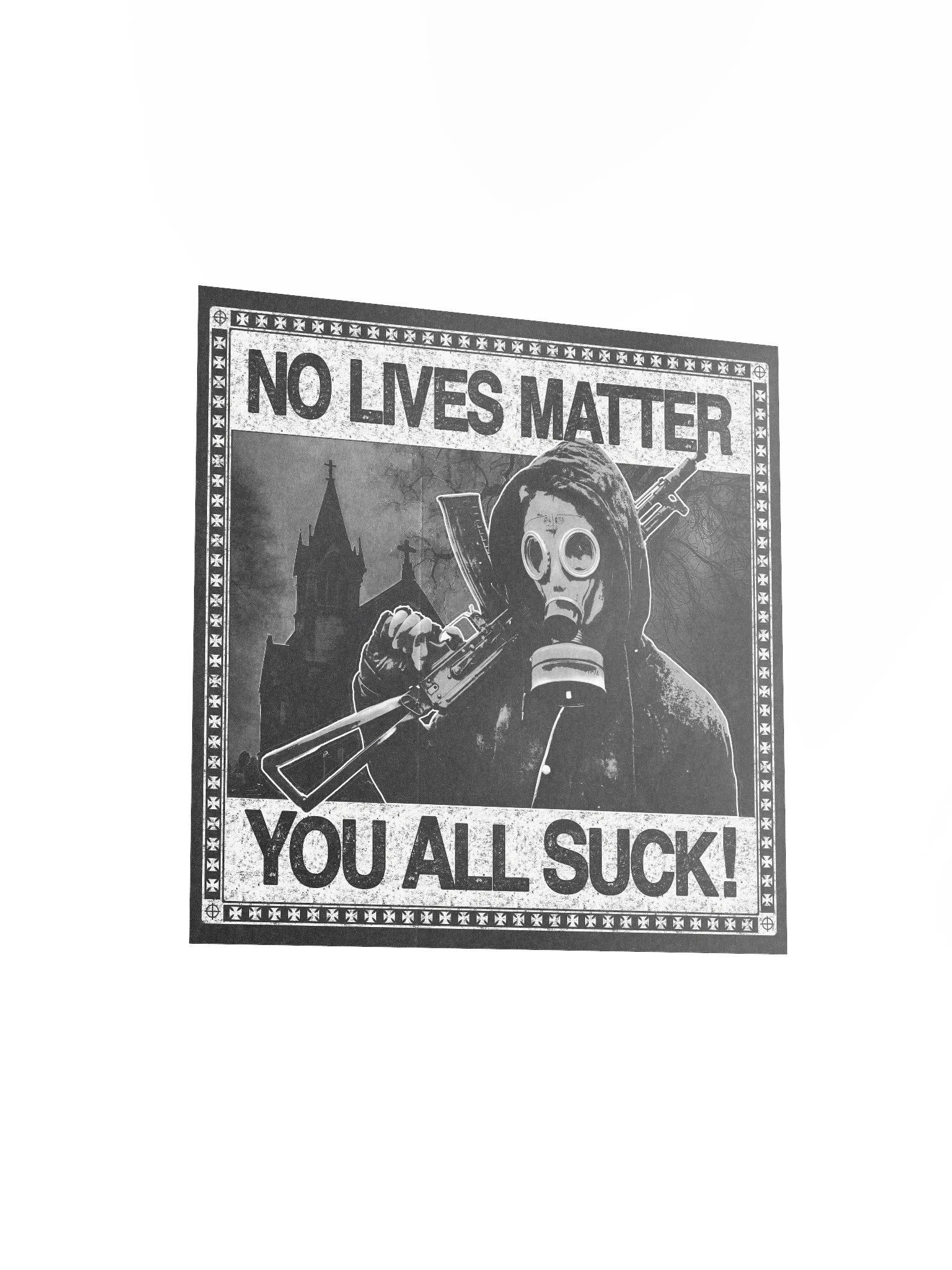 "NO LIVES MATTER" POSTER product image (12)