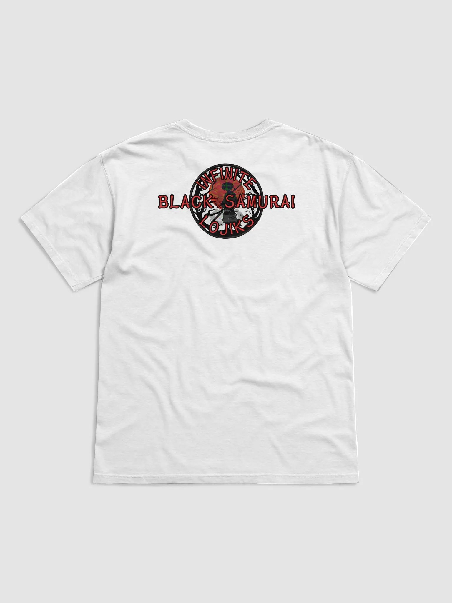 Black Samurai Tee Red V5 product image (10)