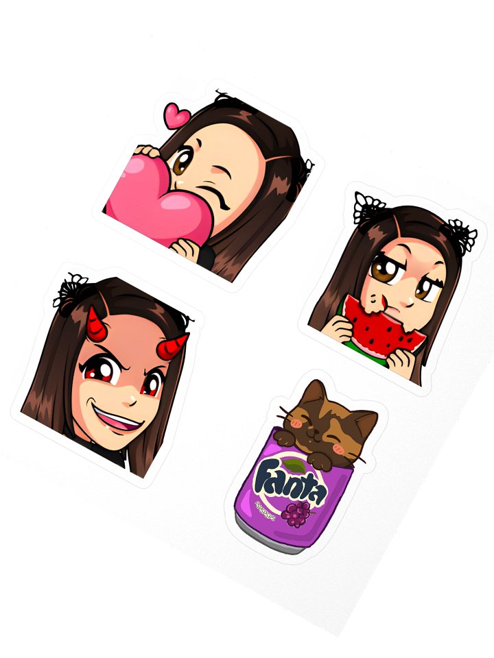 Emote Stickers — MelissMines product image (2)