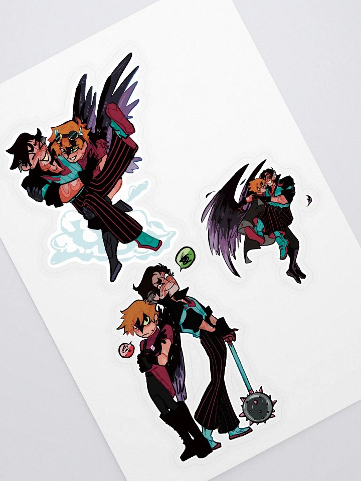 DD wildlife sticker set product image (1)