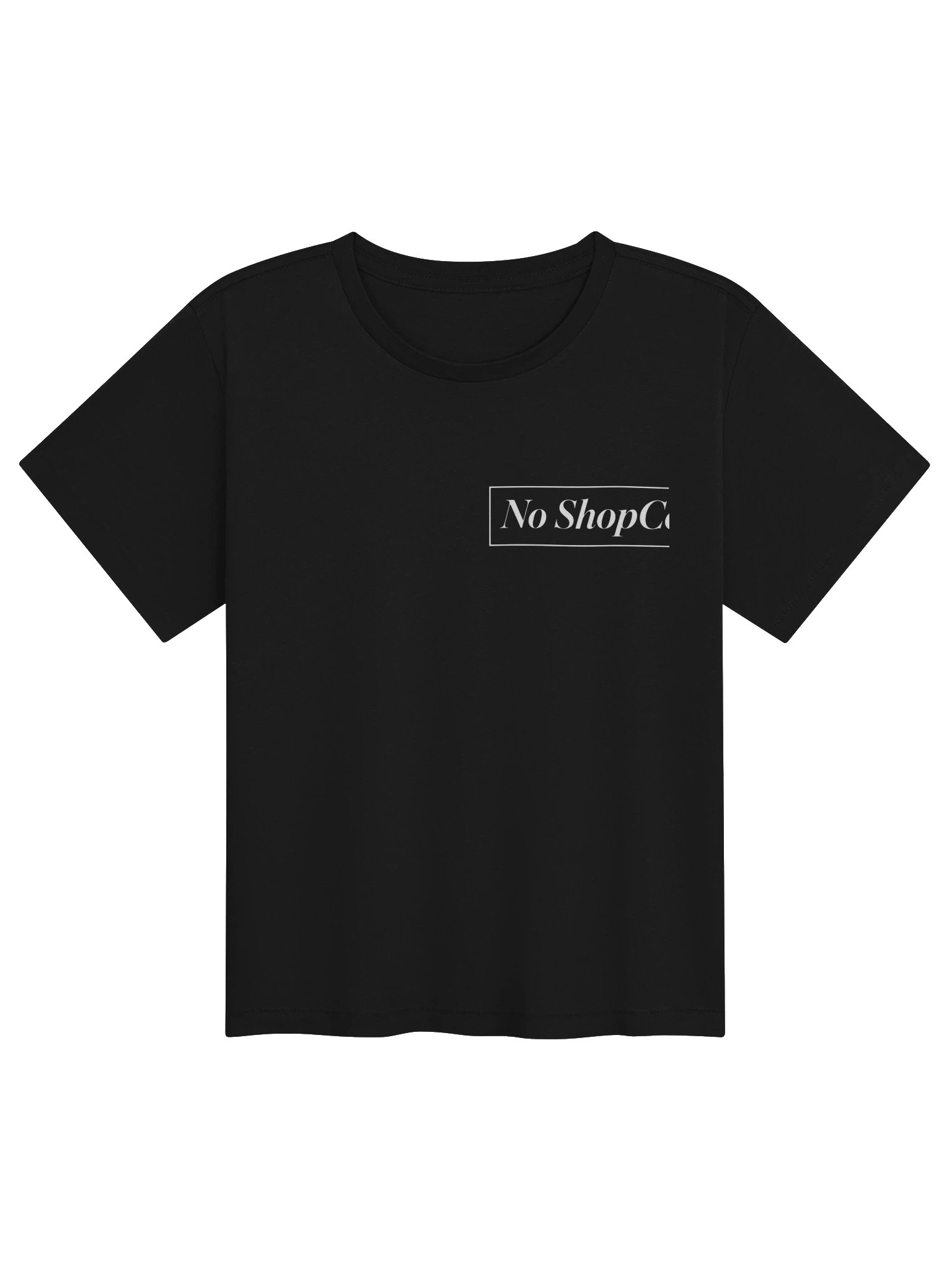 Range Day Women's High-Waisted Tee - Black with White Print product image (1)