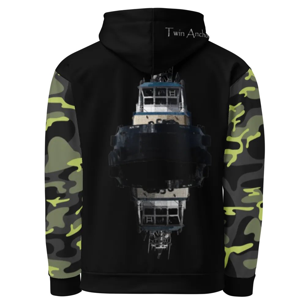 Tug Pacific Titan & Reflection (Camouflage & Black) – Performance Marine Wear | Twin Anchor Apparel North Current Line product image (11)