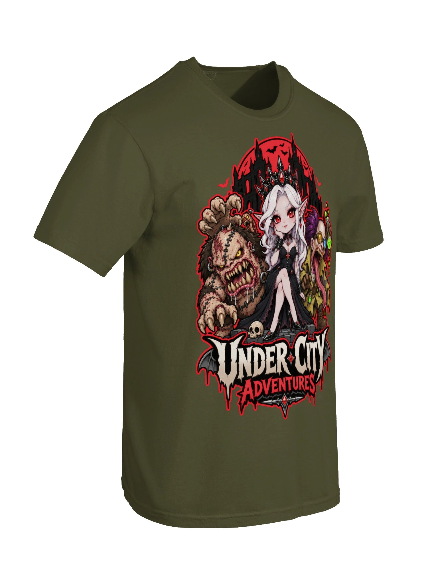 LAFFPRO UNDERCITY ADVENTURES - ANIME STYLE TEE product image (14)