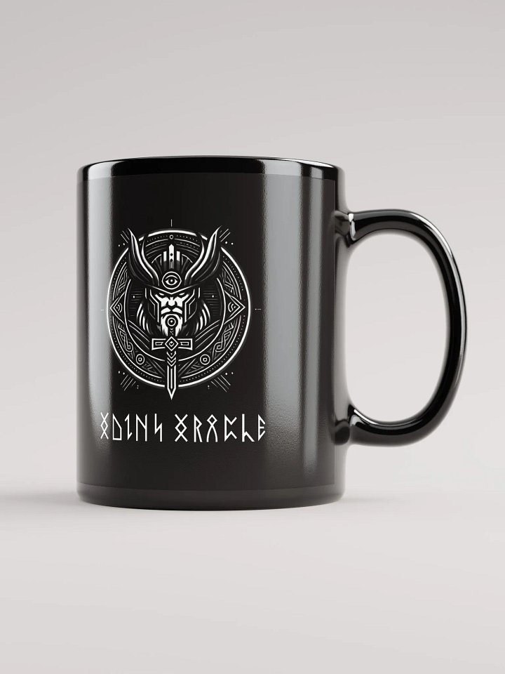Odin Logo Runic - Black Mug product image (1)