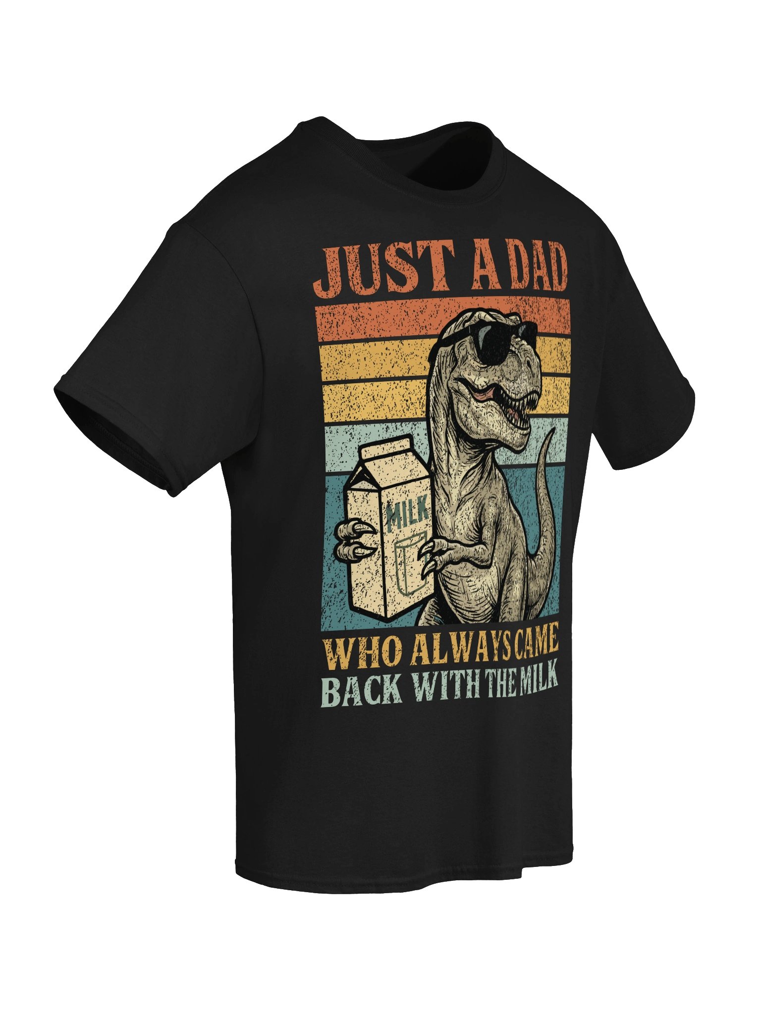 Just A Dad Who Always Come Back With The Milk Shirt product image (6)