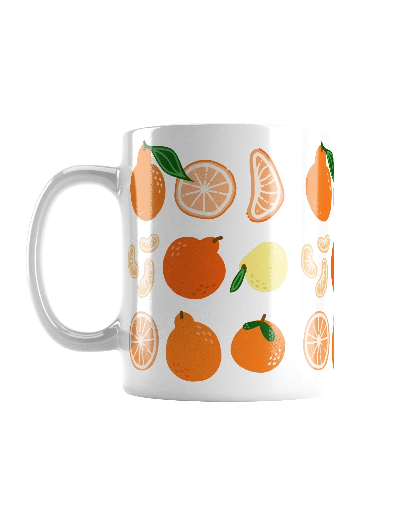 Oranges Pattern Mug product image (3)