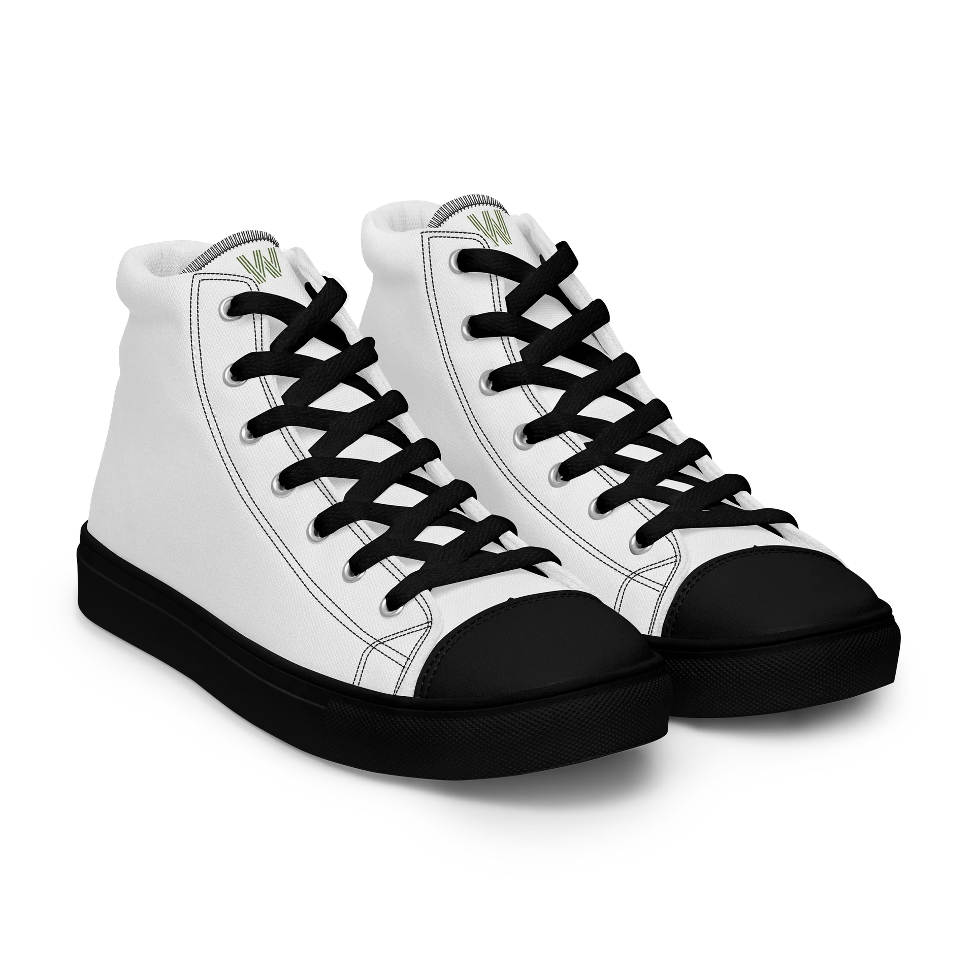 Olive Ribbon 'W' Women's High-Tops product image (4)