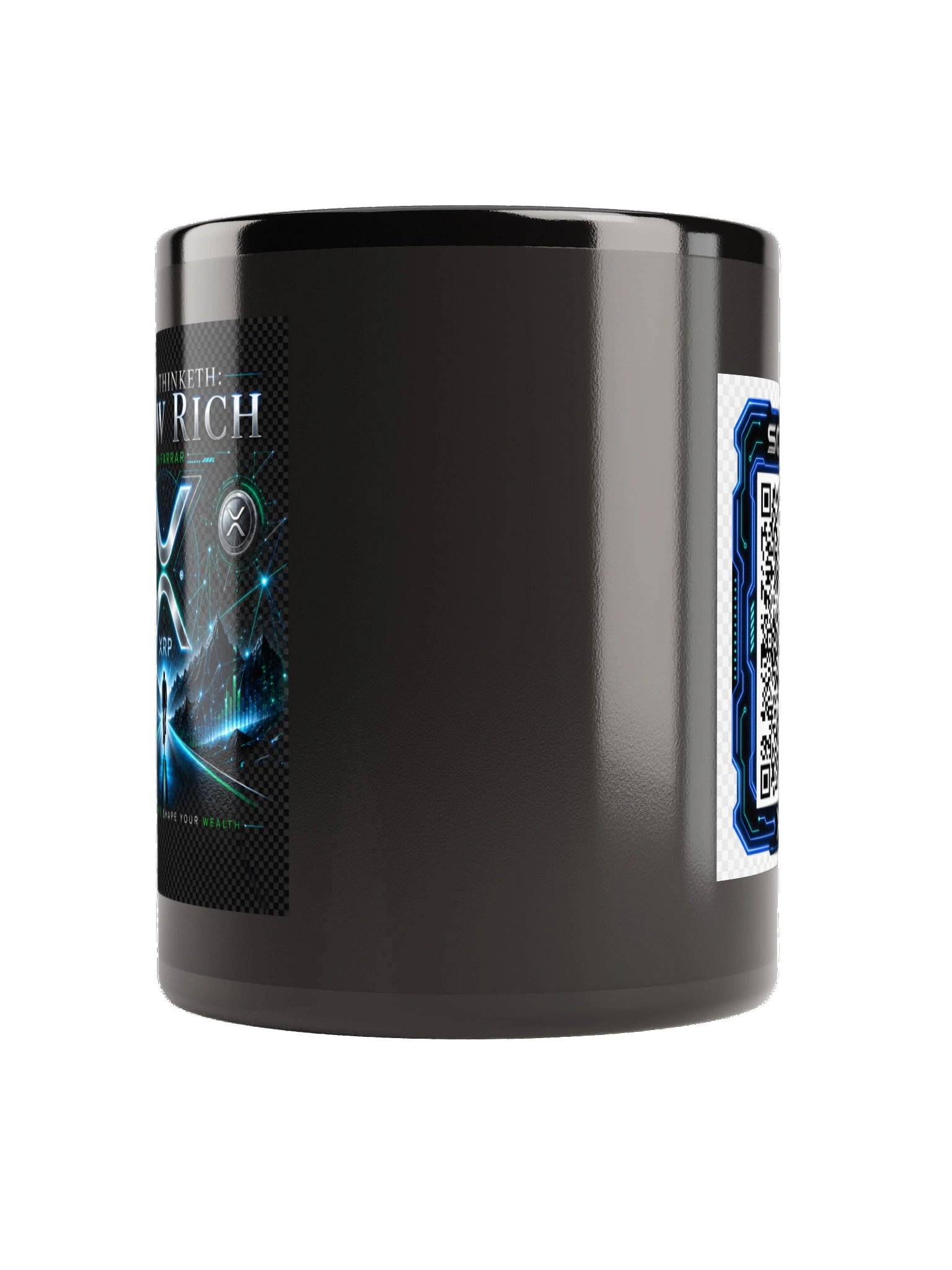 "As Ian Thinketh: Grow Rich" Quantum Alignment Mug product image (4)