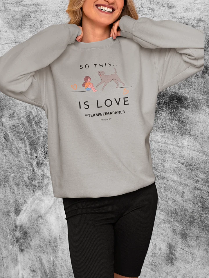 So this...is Love - Cotton Heritage Premium Sweatshirt product image (4)