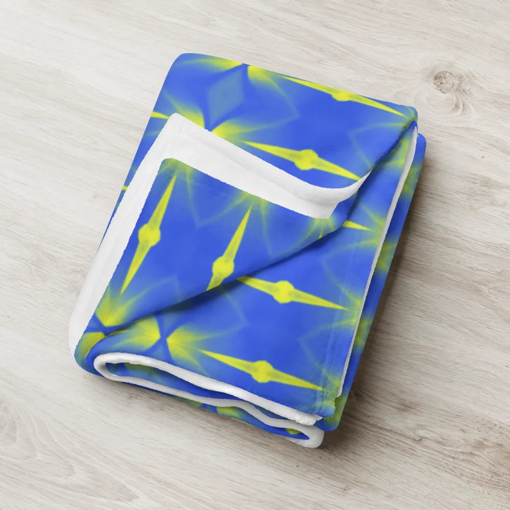 Bold & Bluetiful Vibrant Throw Blanket product image (6)