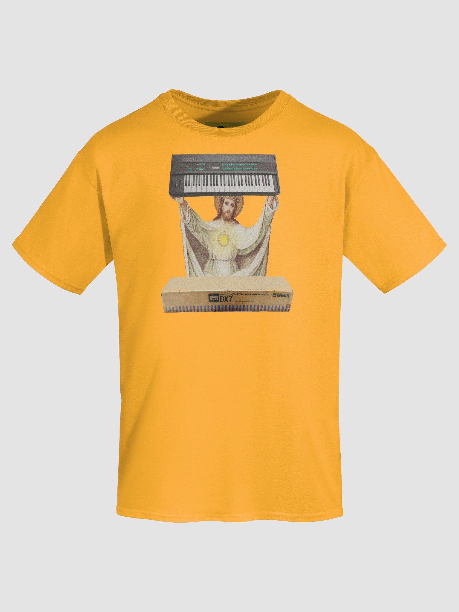 Lost in the Synth´s Faith (d-x-7 tribute ) by Frank Fonik, Techno EDM Unisex t-shirt product image (7)