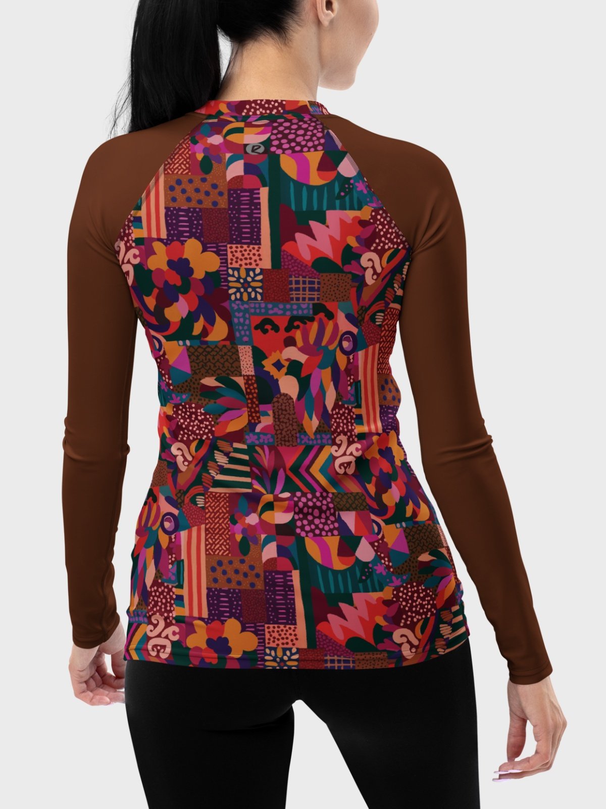 Rash Guard "Abstract African Ethnic Pattern" product image (5)