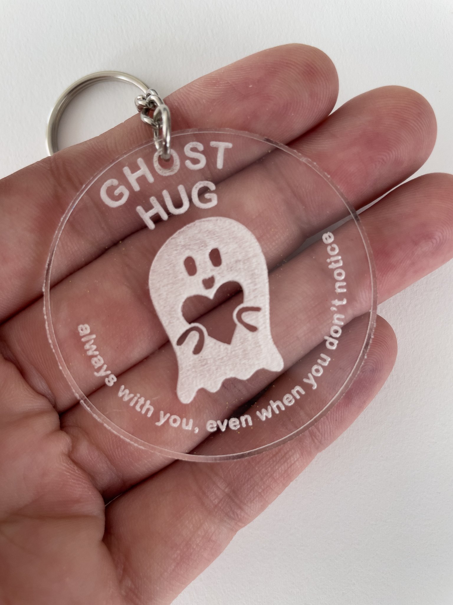 Ghost Hug Keychain product image (2)