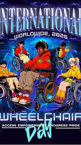 Today rampandroad.com celebrates strength, independence, and the wheels that keep us moving. 💙♿

Happy International Wheelcha...