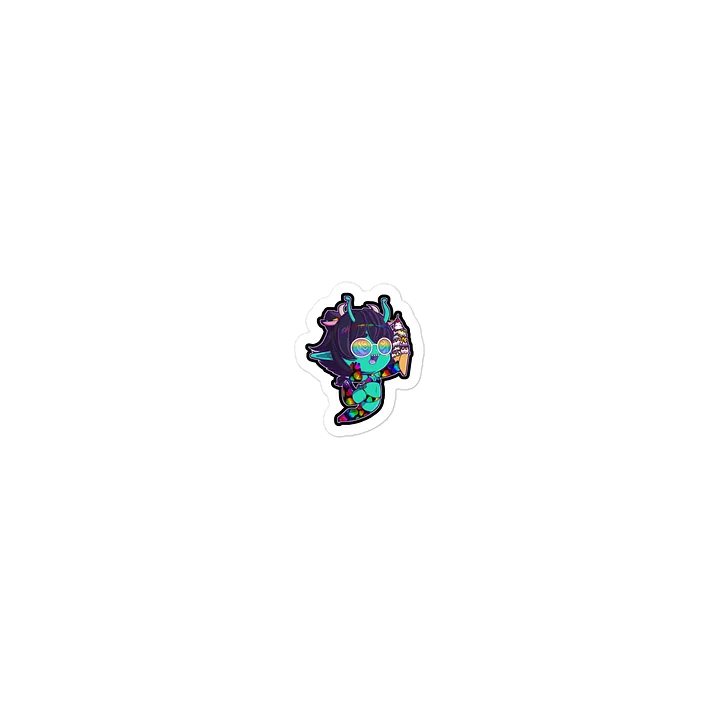 I Scream Chibi Die-Cut Sticker Pride Edition product image (1)