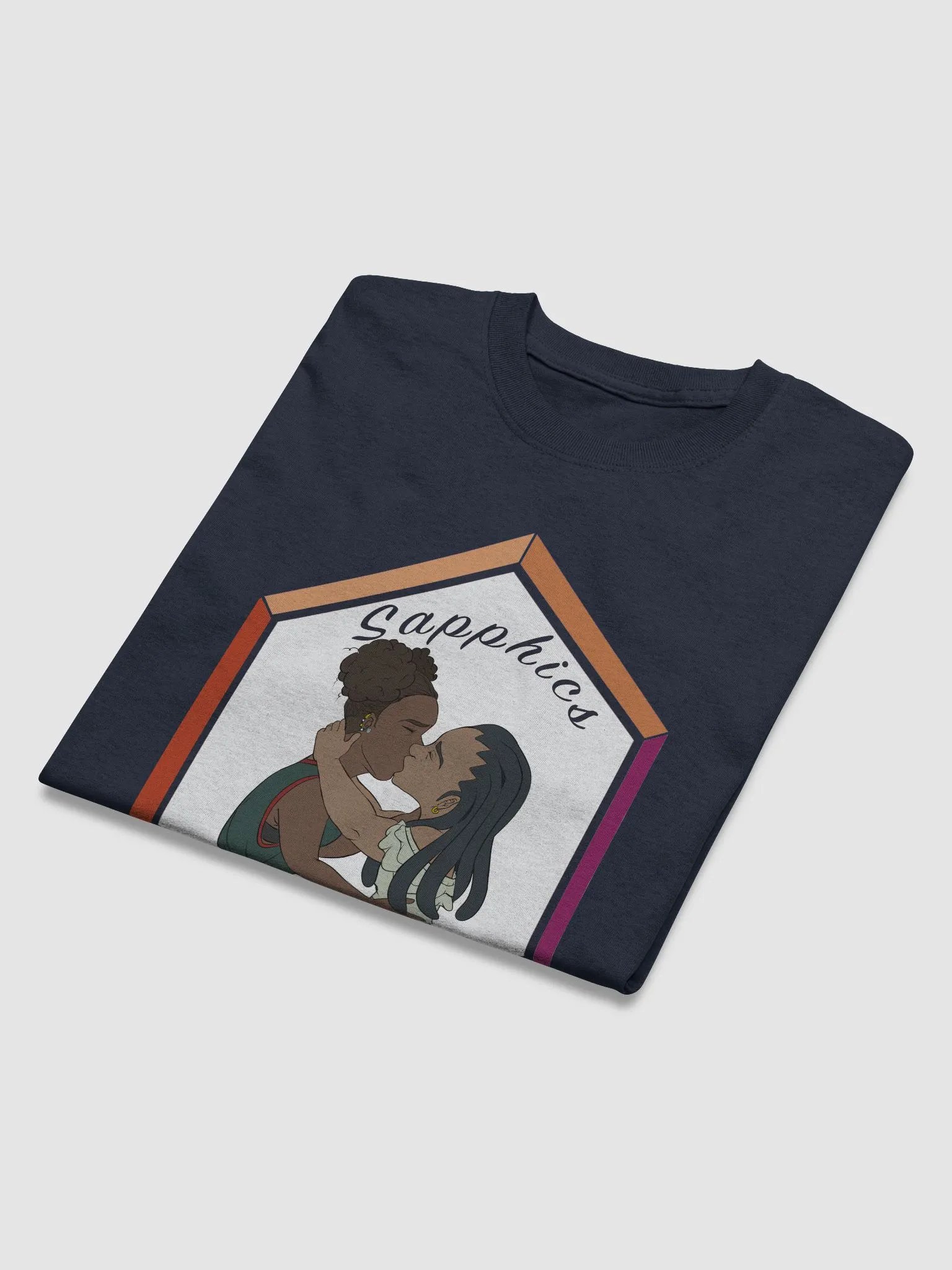 06 Sapphics Only Cotton Tee product image (32)