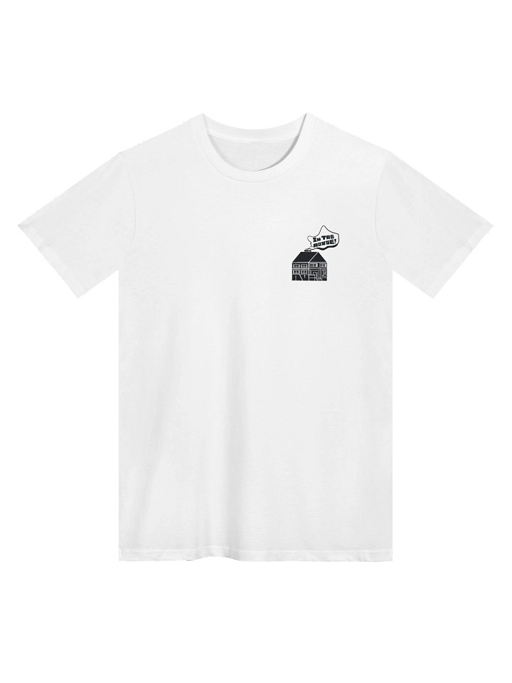 AVintheHouse Logo (White Tee) - AS Colour Unisex product image (1)
