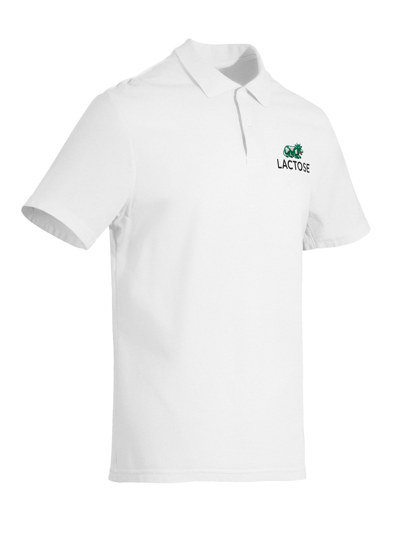 Lactose Unisex Pique Polo Shirt product image (6)
