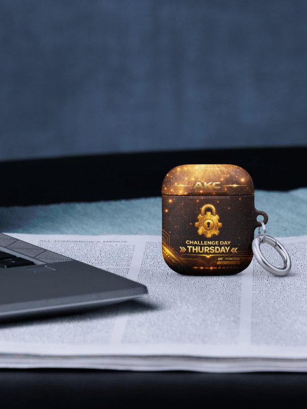 • AKC // Challenge Day Thursday AirPods® Case (Gen 1 & Gen 2) | Arkfall Kitty Collective product image (7)
