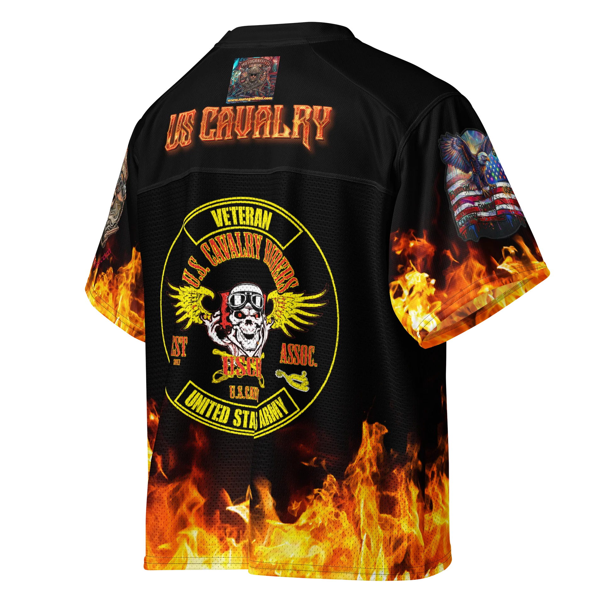 USCRA On Fire! Football Jersey product image (4)