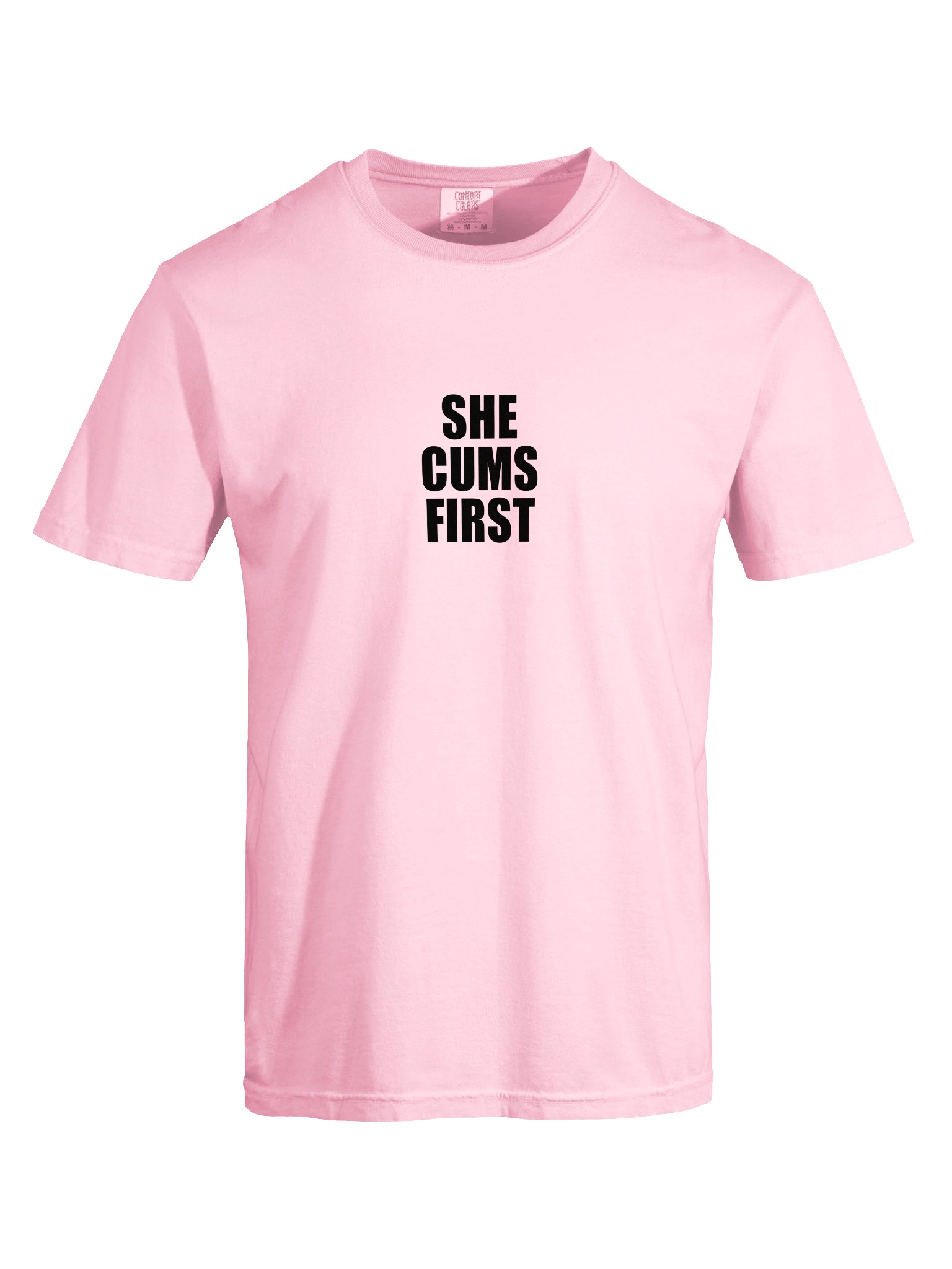 she cums first - T-Shirt product image (5)