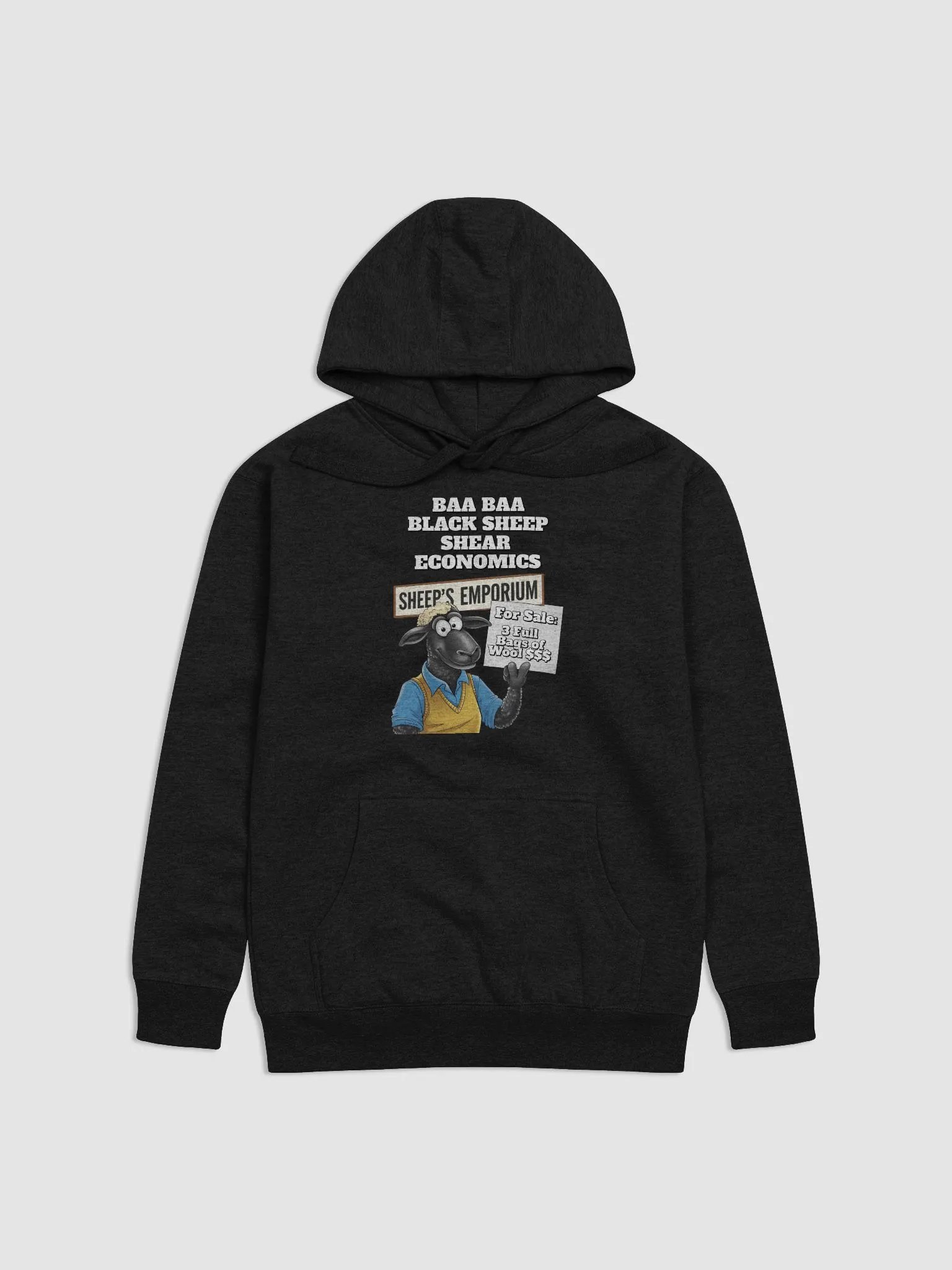 Baa Baa Black Sheep - The Entrepreneur - Funny Hoodie product image (1)