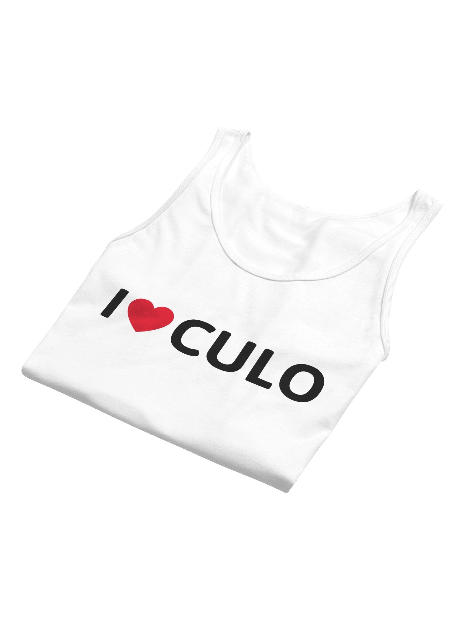 I ♥️ CULO tank top white product image (8)