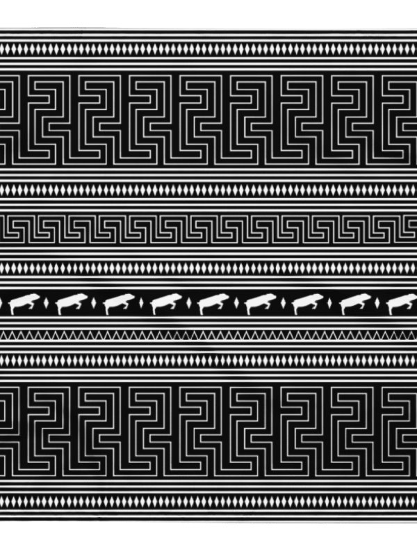Epicurean Amphora LIGHT (ALL-OVER PRINT BANDANA) product image (2)