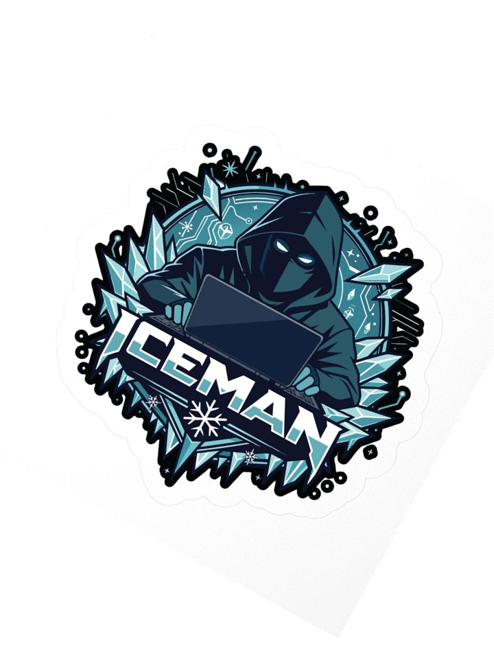 ICEMAN Hooded Laptop Sticker product image (5)