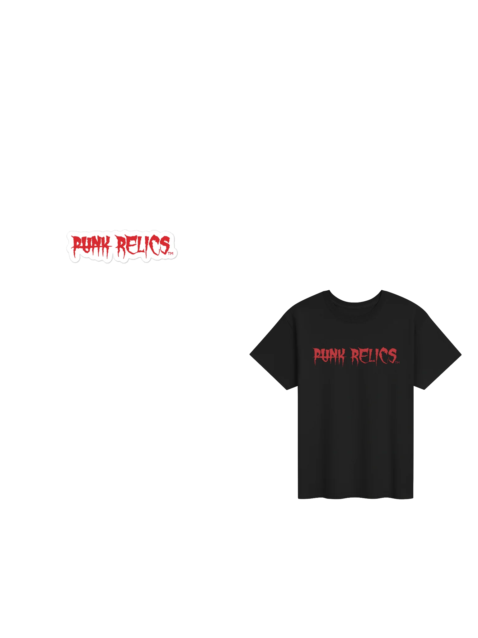 Punk Relics™ T-Shirt & Sticker product image (1)