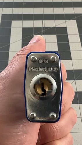 New contest, make a video #spp #rake #zip a Master Lock No.3 in lass than 60 seconds. #locksport #lockpicking  link in bio