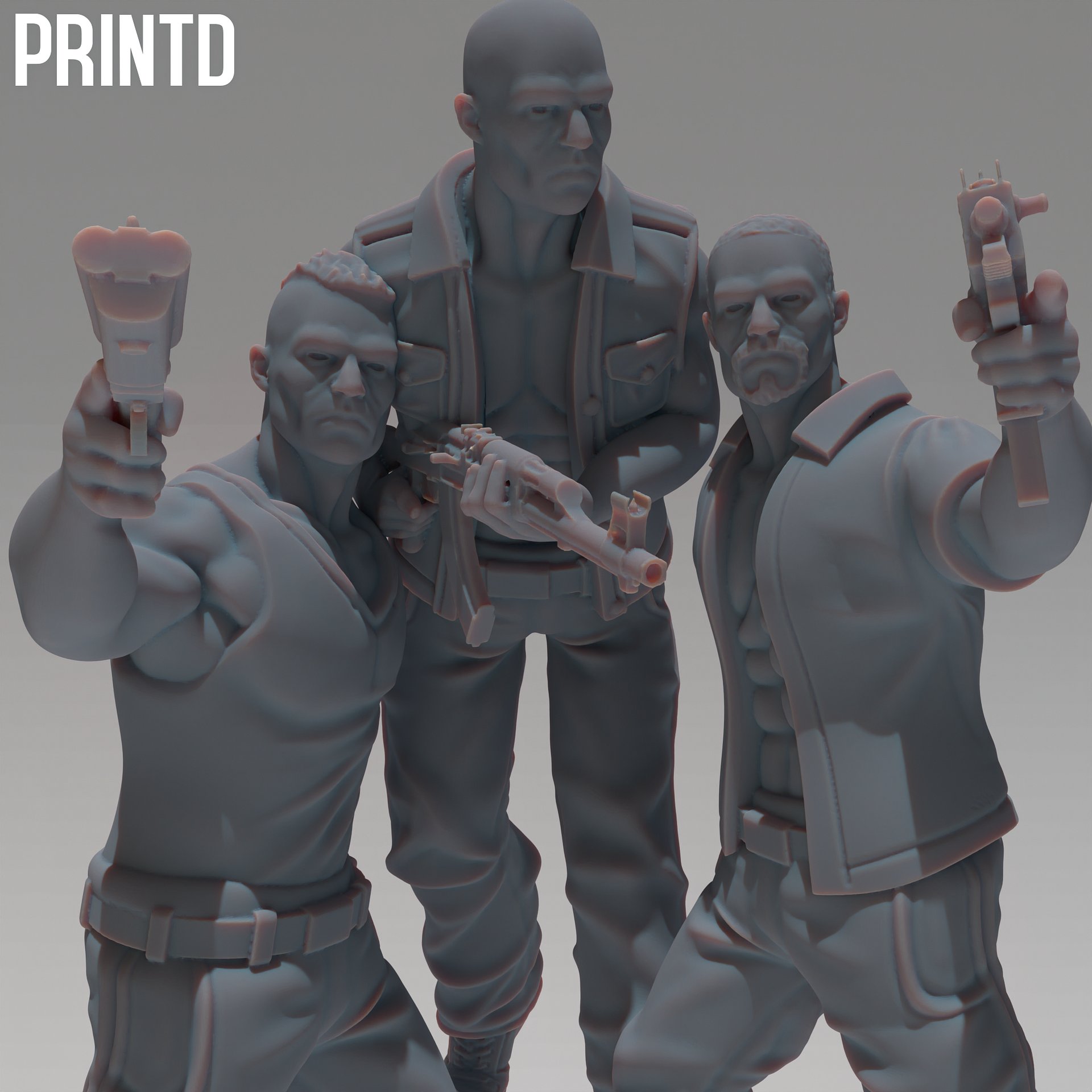 Street Gang Models - Modern Warfare Wargame Resin Models Zona Alpha product image (1)