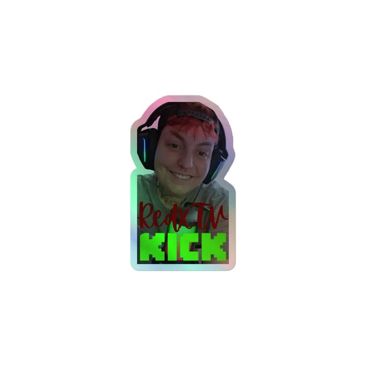 RedxTV KICK Sticker product image (1)