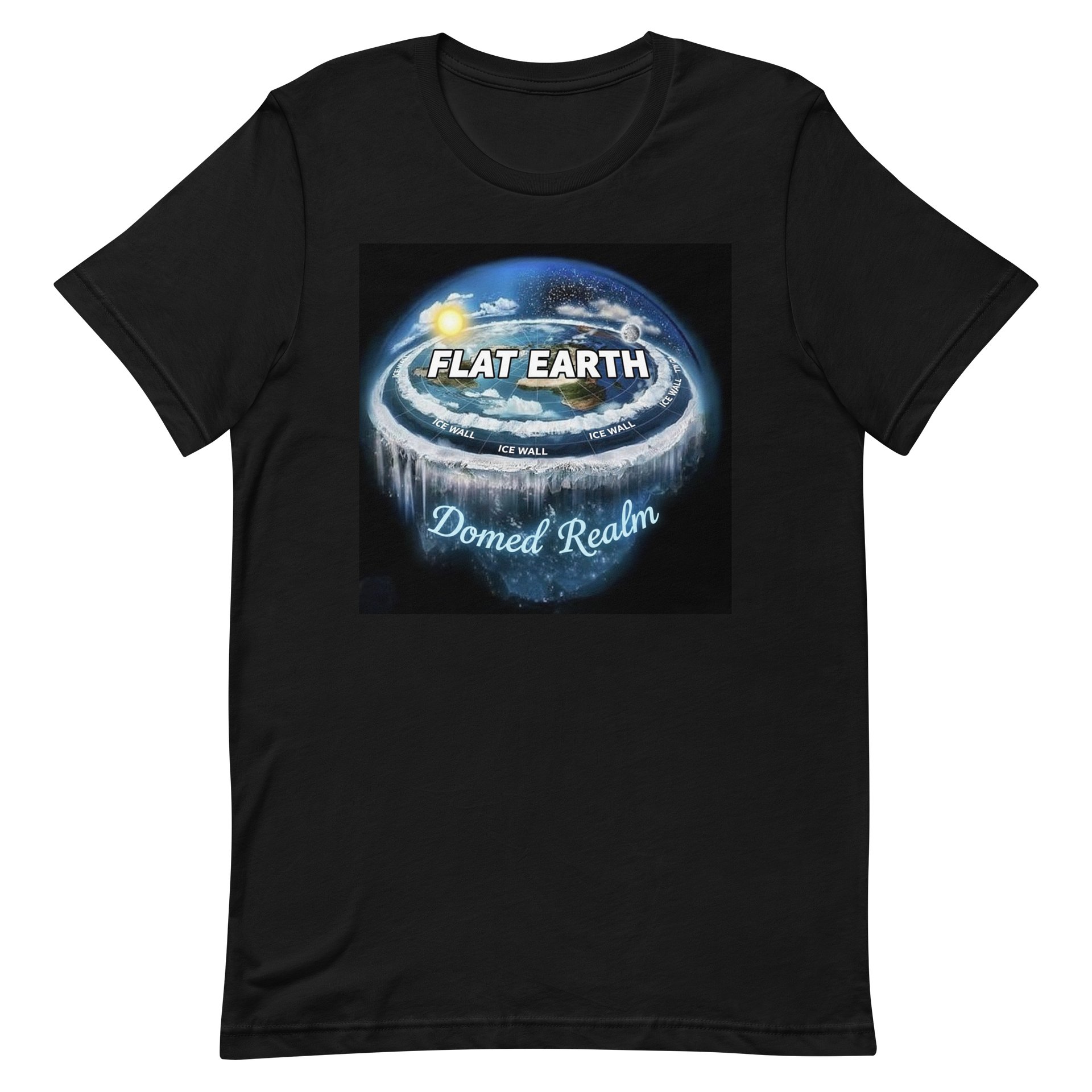 Domed Realm Flat Earth T-Shirt product image (2)