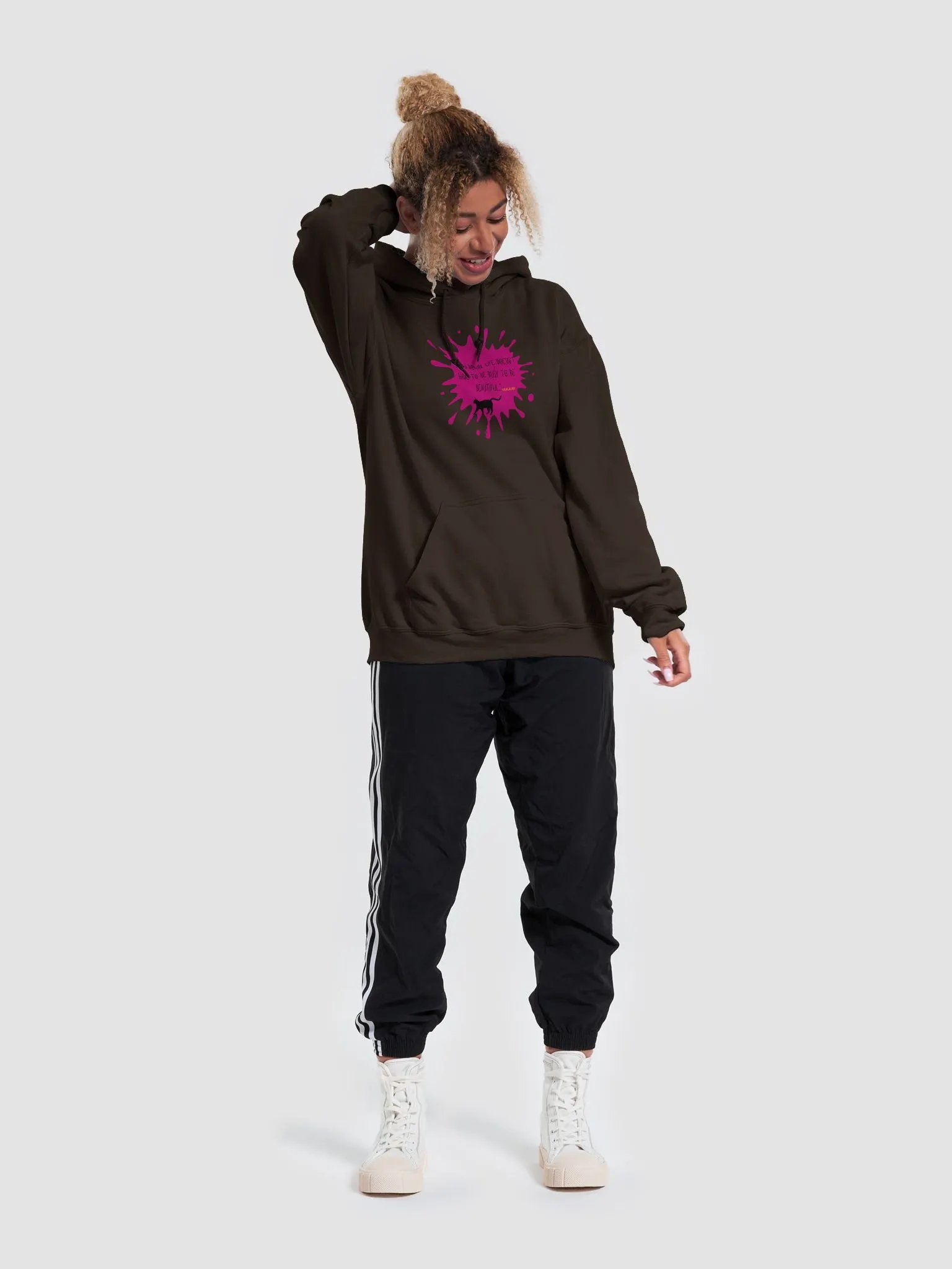 Vaikauri Wisdom Cat Hoodie product image (46)